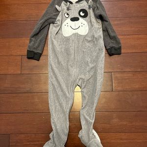 Fleece Footie PJs Dog 3T